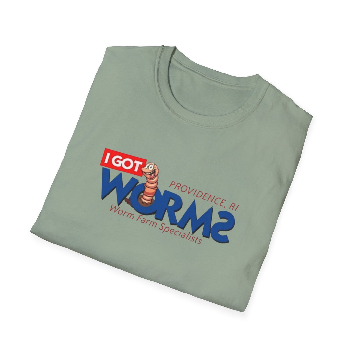 I Got Worms Unisex Softstyle Tee