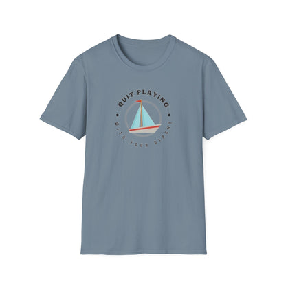 Playing With Your Dingy Unisex Softstyle Tee