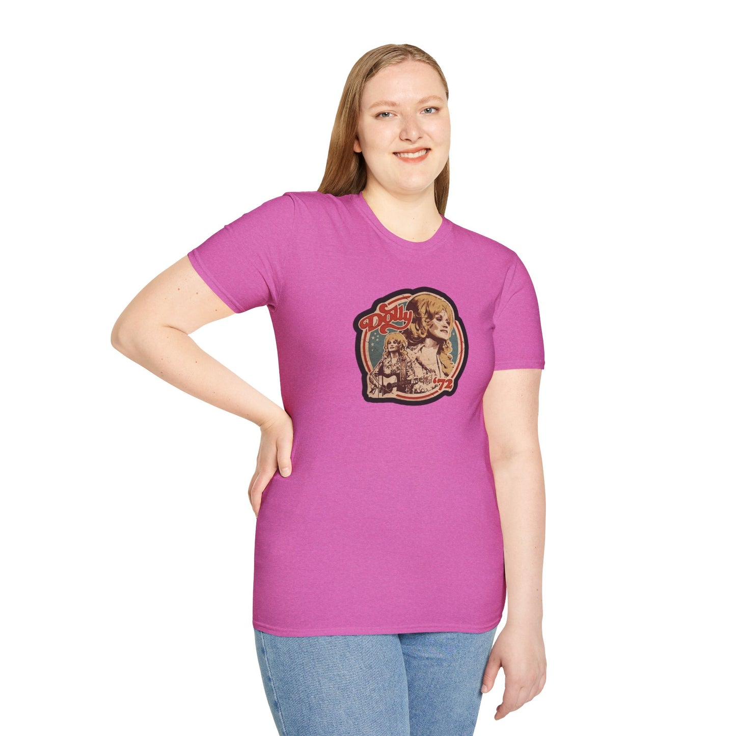 Retro Dolly Unisex Softstyle Tee