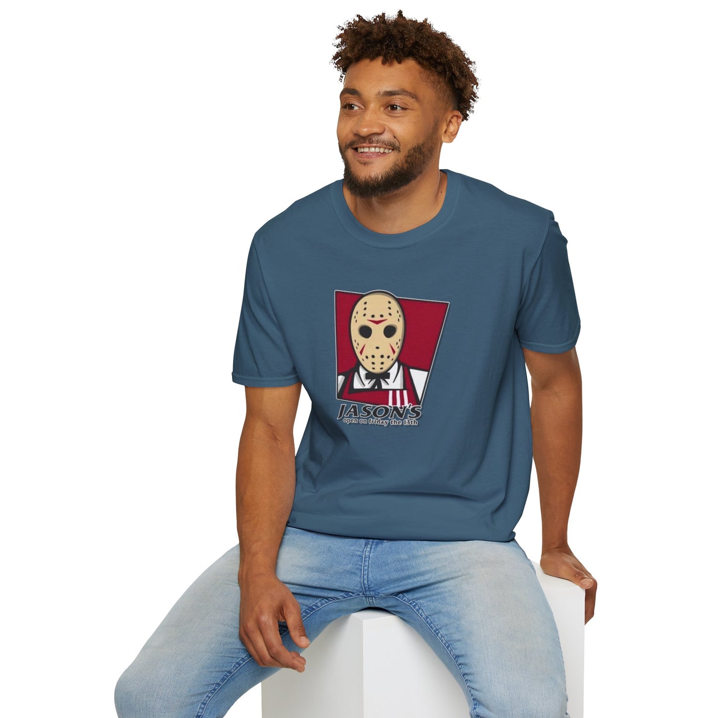 Friday the 13th KFC Mashup Unisex Softstyle Tee