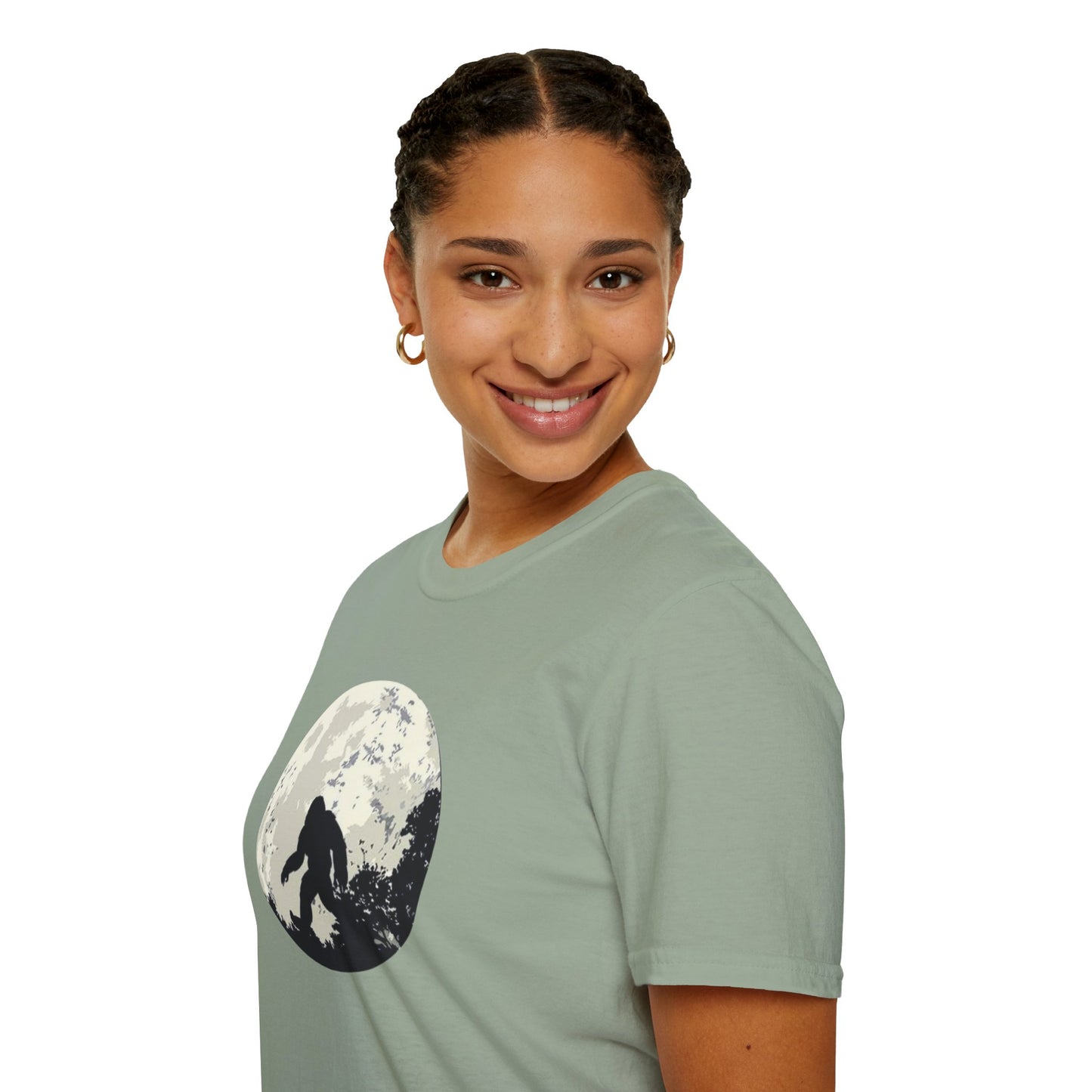 Full Moon Bigfoot Unisex Softstyle Tee