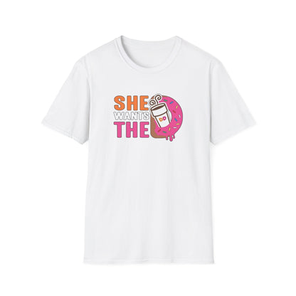 She Wants The D Unisex Softstyle Tee