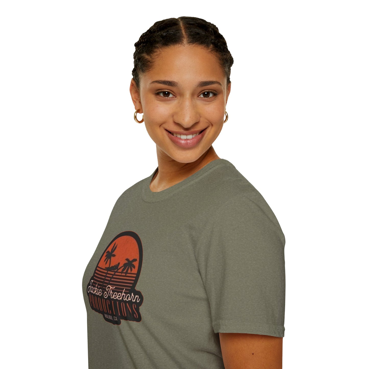 Jackie Treehorn Productions Unisex Softstyle Tee