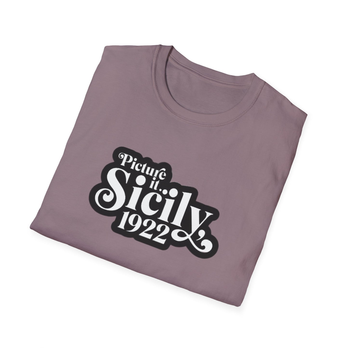 Picture It. Sicily 1922.Unisex Softstyle Tee