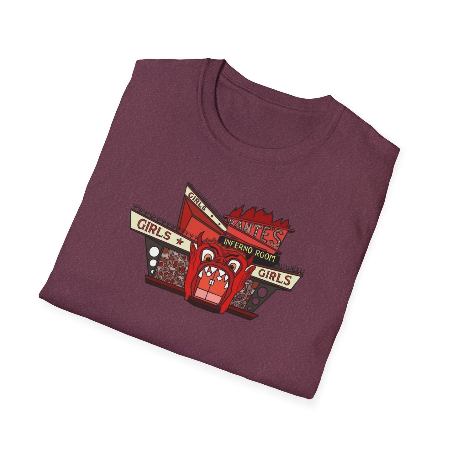 Dante's Inferno Girls Club Unisex Softstyle Tee