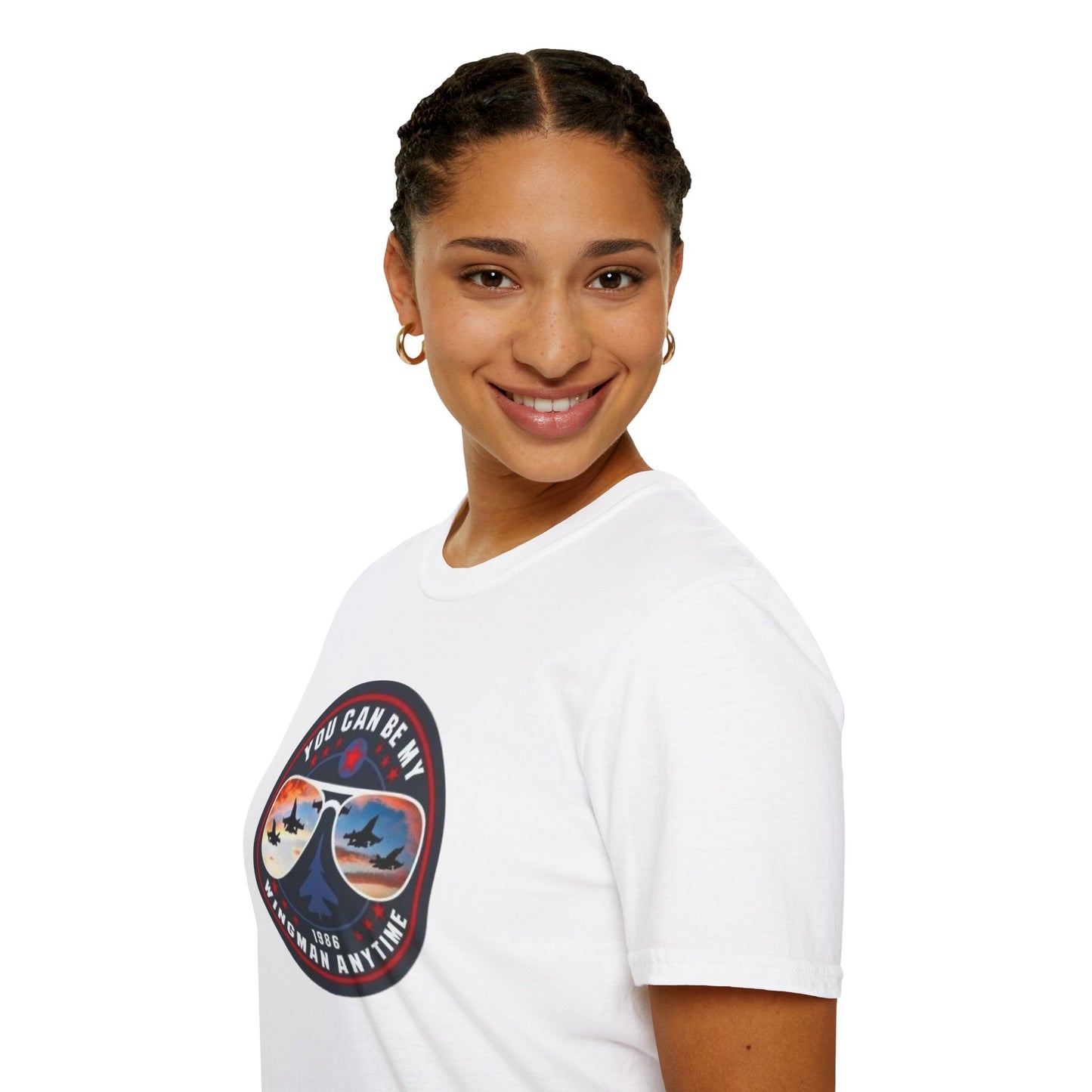 Wingman Top Gun  Unisex Softstyle Tee