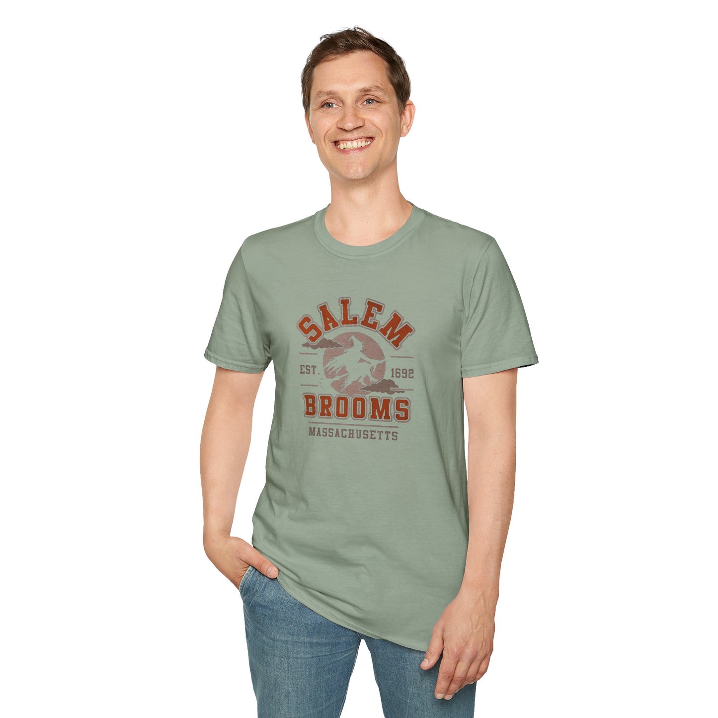 Salem Massachusetts Broom Company Unisex Softstyle Tee