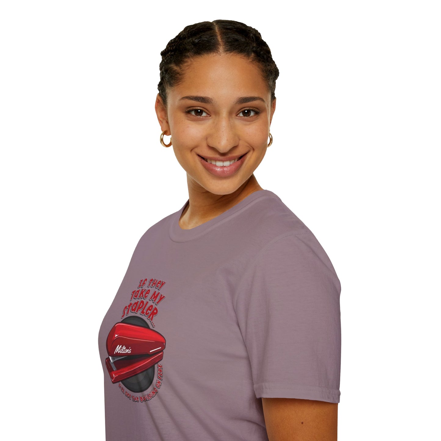 Milton's Stapler Unisex Softstyle Tee