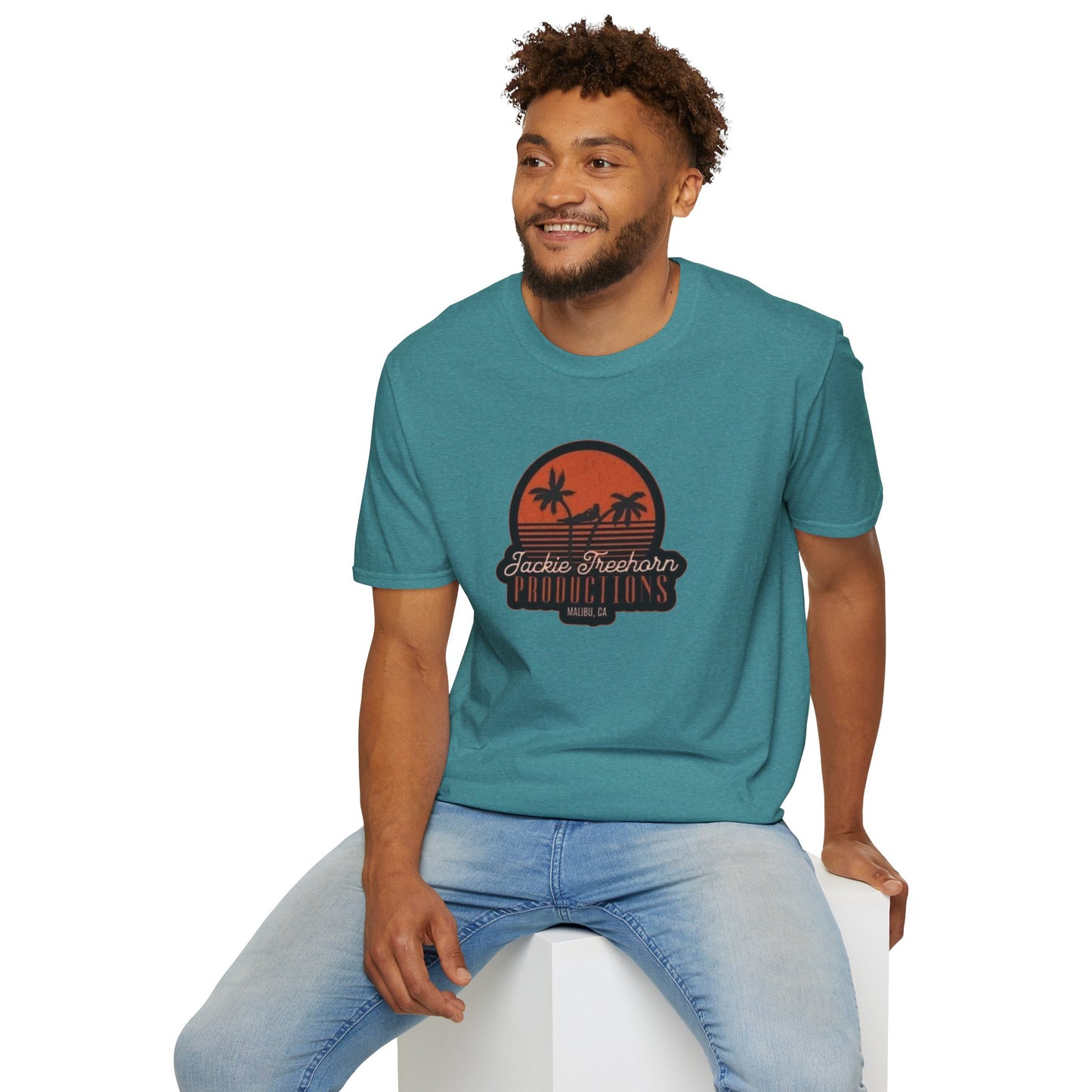 Jackie Treehorn Productions Unisex Softstyle Tee