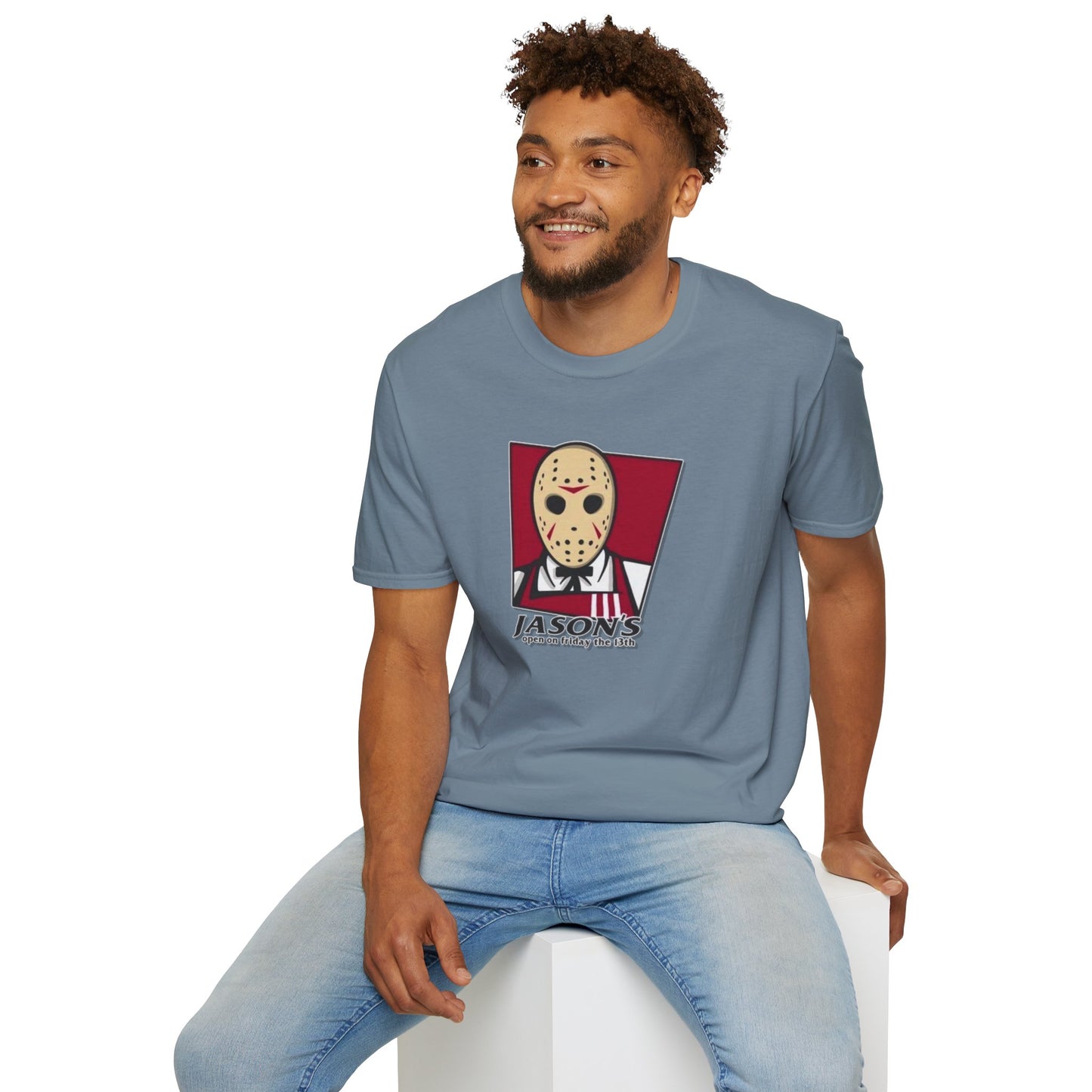 Friday the 13th KFC Mashup Unisex Softstyle Tee